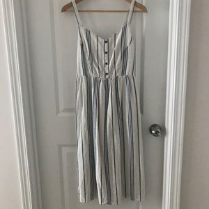 OLD NAVY | Stripe Midi Dress